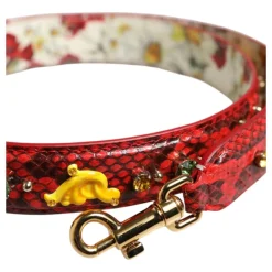 Tilbehør Til Tasker<Dolce & Gabbana Smykket Håndtaske Skulderrem Multifarvet