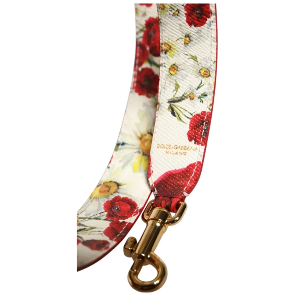 Tilbehør Til Tasker<Dolce & Gabbana Smykket Håndtaske Skulderrem Multifarvet