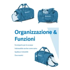 Rejsetasker<Satch Unisex Sports Taske Multifarvet