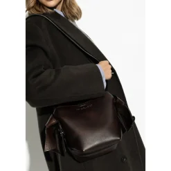 Håndtasker<Acne Studios Musubi Mini Skuldertaske Brun