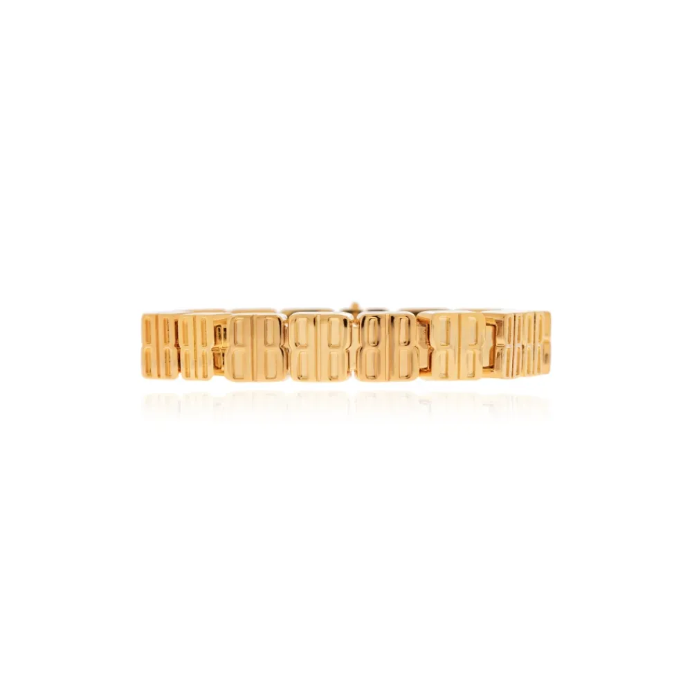 Smykker^Balenciaga Nano Mini Link Armbånd Gul