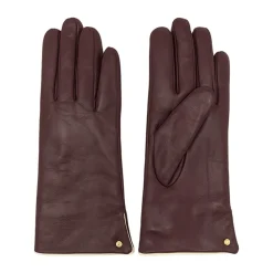 Handsker<Gianni Chiarini Nappa Læderhandsker Rød