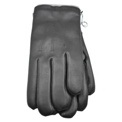 Handsker^Orciani Nappa Leather Gloves Sort