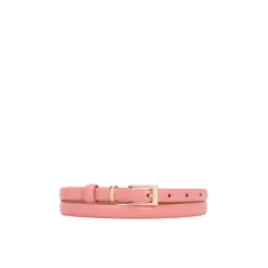 Bælter^Kazar Narrow Leather Belt Pink
