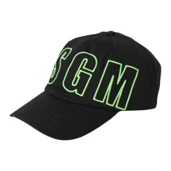 Huer & Kasketter<MSGM Neon Logo Børne Baseball Cap Sort
