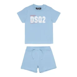 Bodystocking & Sæt<Dsquared2 Newborn Logo Tracksuit Blå