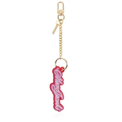 Tilbehør Til Tasker<Marc Jacobs Nøglering med logo Pink