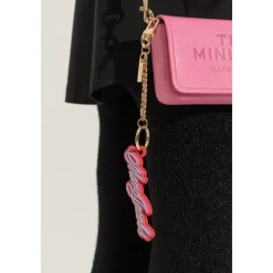 Tilbehør Til Tasker<Marc Jacobs Nøglering med logo Pink