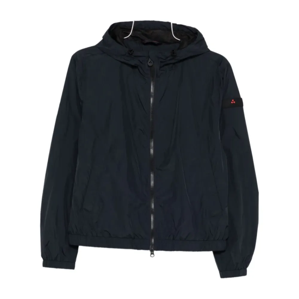 Skaljakker^Peuterey Nigle Short Blouson Jakke Blå