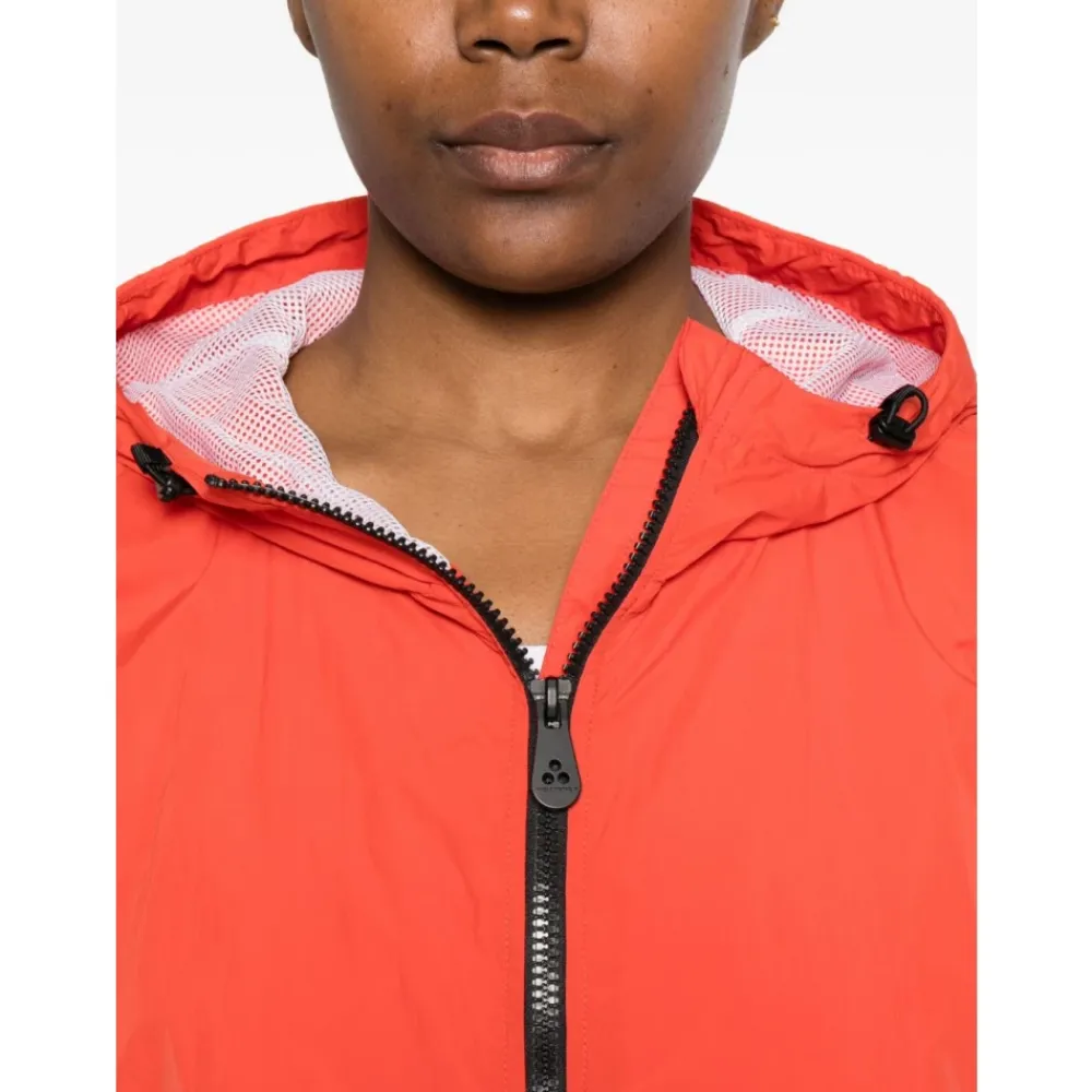 Skaljakker^Peuterey Nigle Short Blouson Jakke Rød