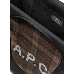 Tasker<A.P.C. Ninon Tote Bag Brun