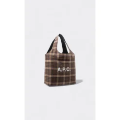 Tasker<A.P.C. Ninon Tote Bag Brun