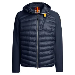 Jakker<Parajumpers Nolan Hybrid Hættejakke med Dun Blå