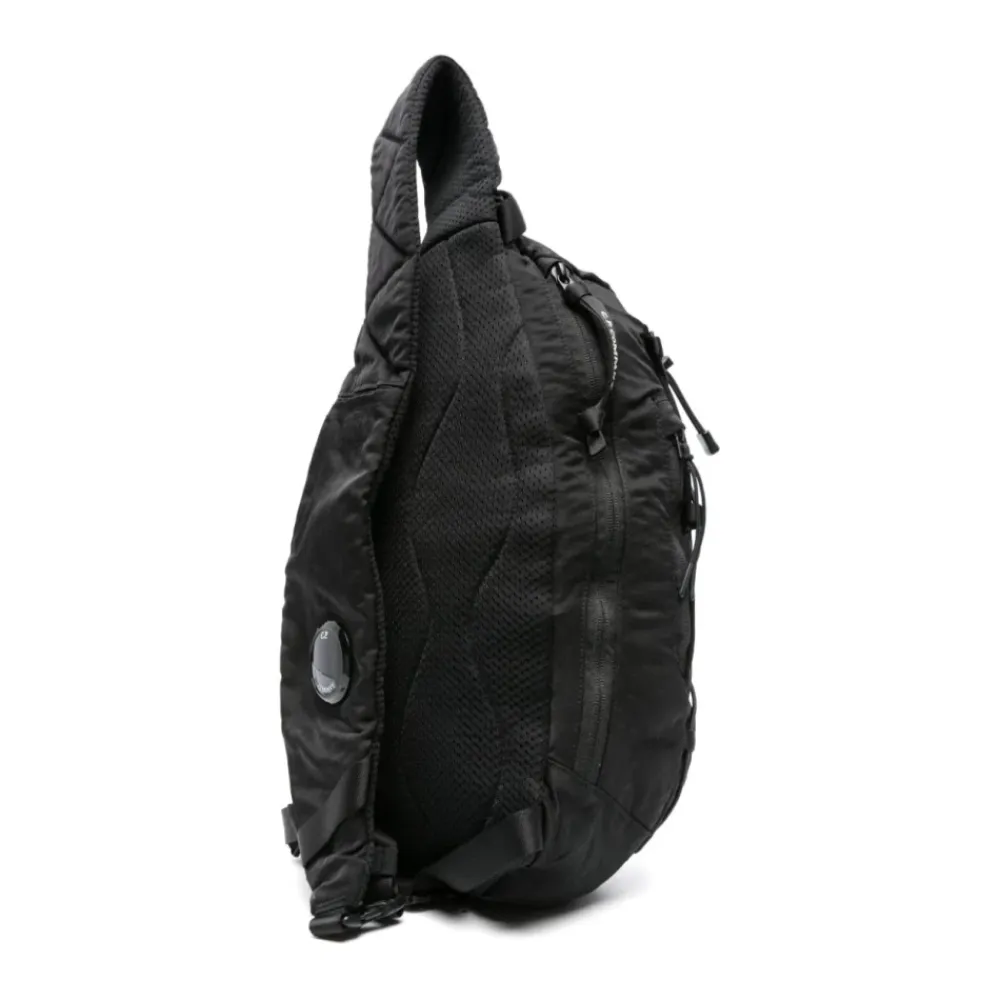 Tasker^C.P. Company Nylon B Crossbody Rygsæk Sort