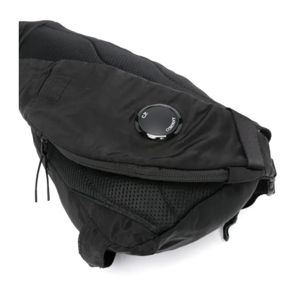 Tasker^C.P. Company Nylon B Crossbody Rygsæk Sort