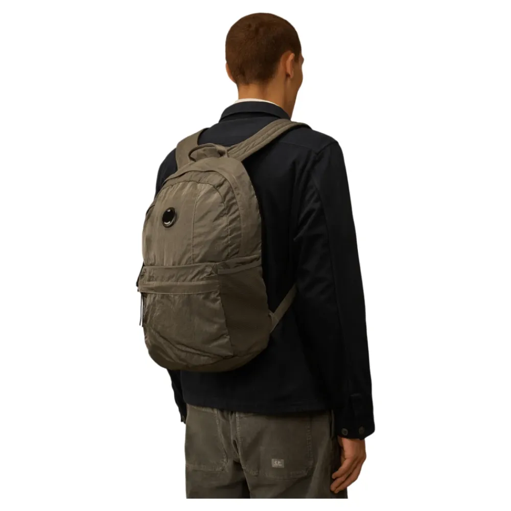 Rygsække<C.P. Company Nylon B Rygsæk i Mørkegrå Grøn