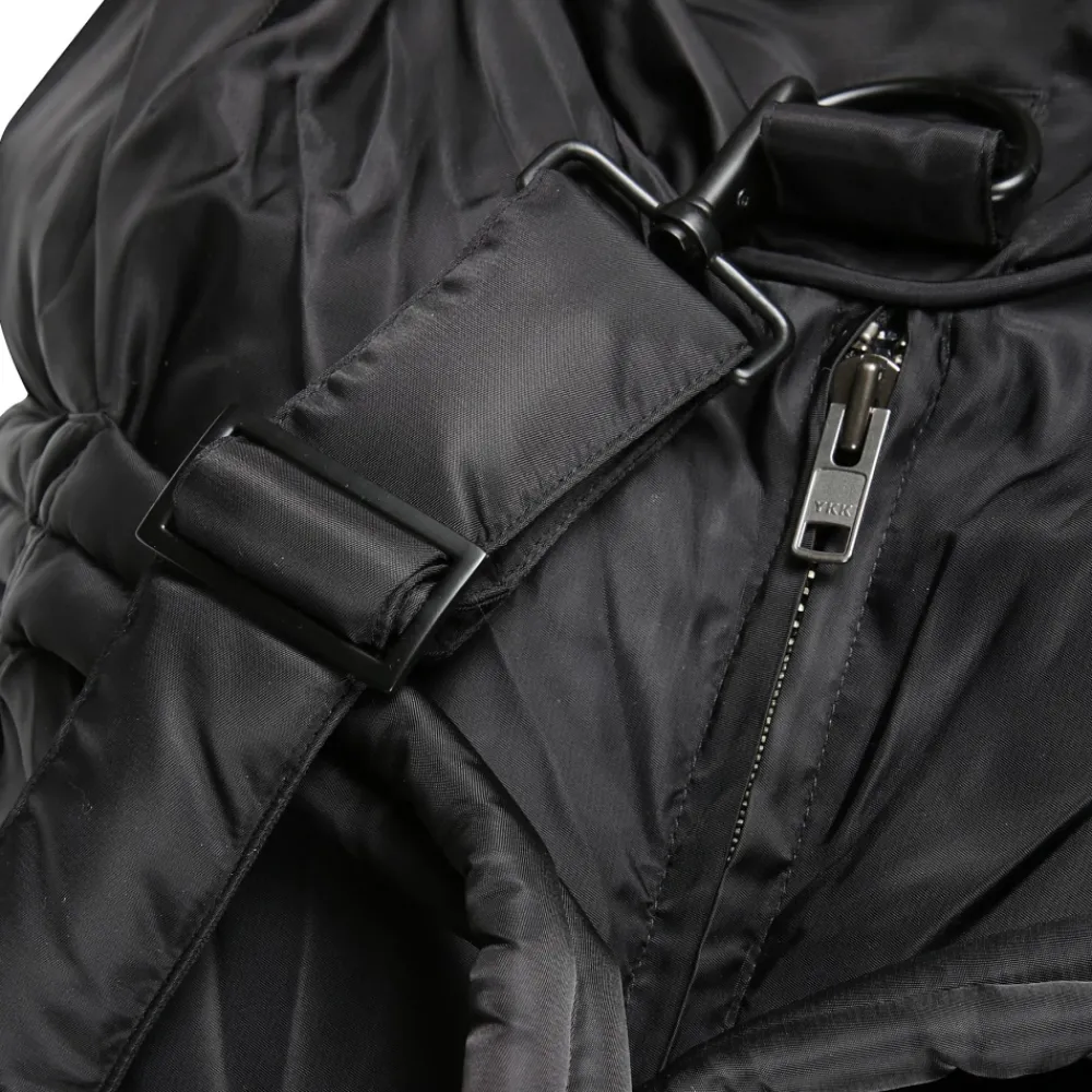 Rejsetasker<ENTIRE STUDIOS Nylon Duffle Taske Sort