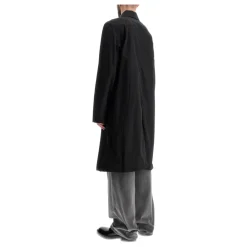 Frakker<Ami Paris Nylon og Bomuld Unisex Bilfrakke Sort