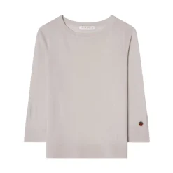 Striktrøjer & Sweatere<Busnel Ocean Boatneck Uld Top Pink
