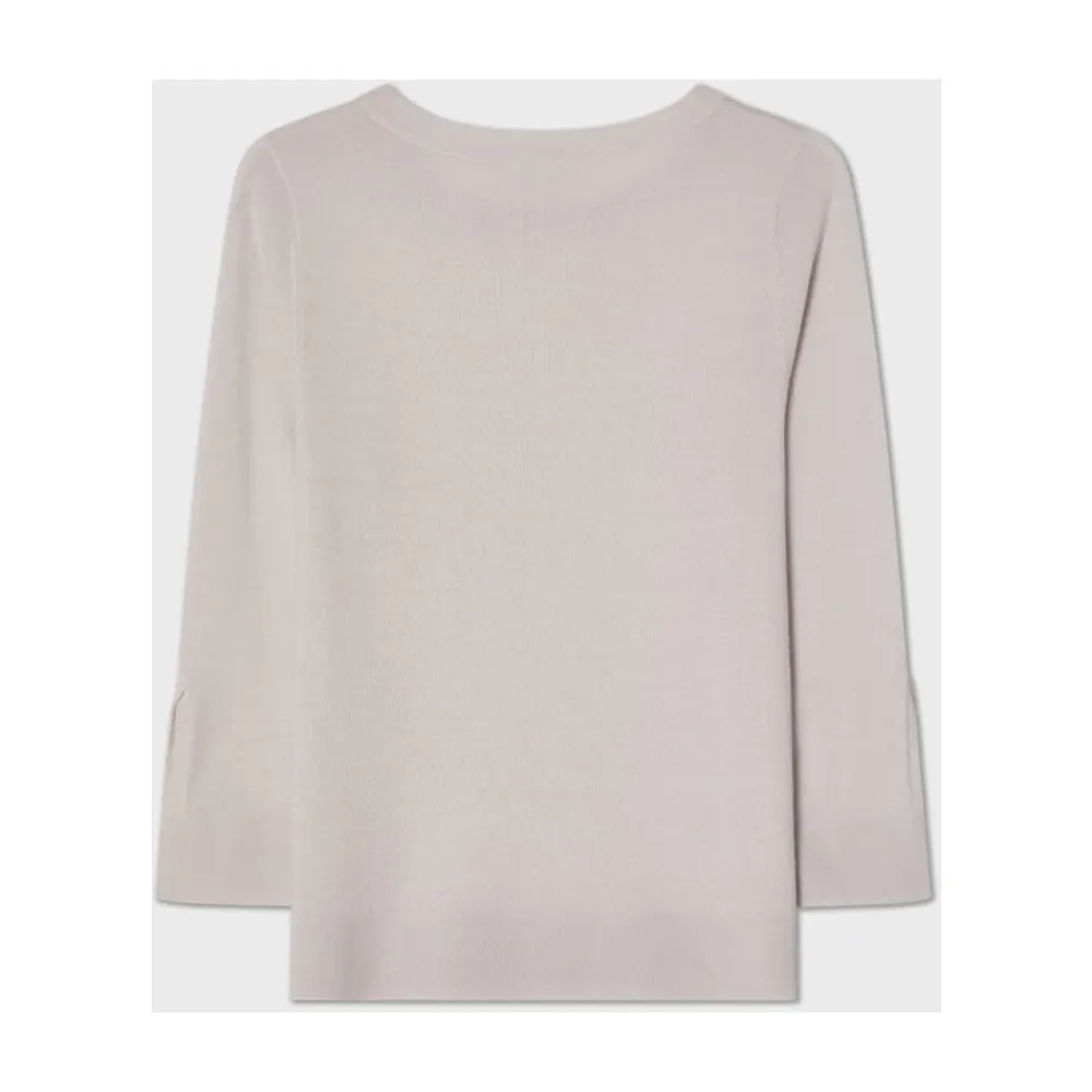 Striktrøjer & Sweatere<Busnel Ocean Boatneck Uld Top Pink