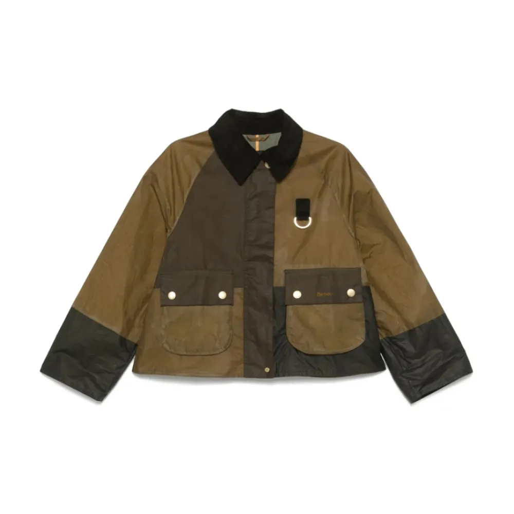 Jakker^Barbour Olivengrøn Corduroy Krave Jakke Brun