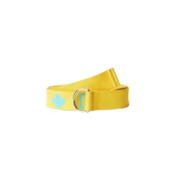 Bælter<Dsquared2 One Life One Planet Logo Tape Bælte Gul