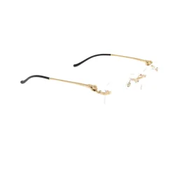Briller<Cartier Optical Frame Gul