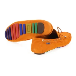 Sejlersko<PS By Paul Smith Ruskind Klassiske Mokkasiner Sko Orange