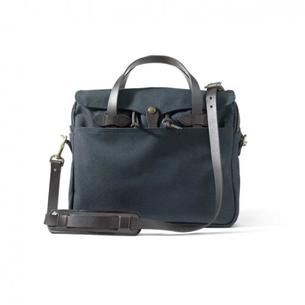 Tasker|Laptop Tasker^Filson Original Aktentaske Navy Blå