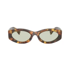 Solbriller^Miu Miu Ovale Solbriller Brun