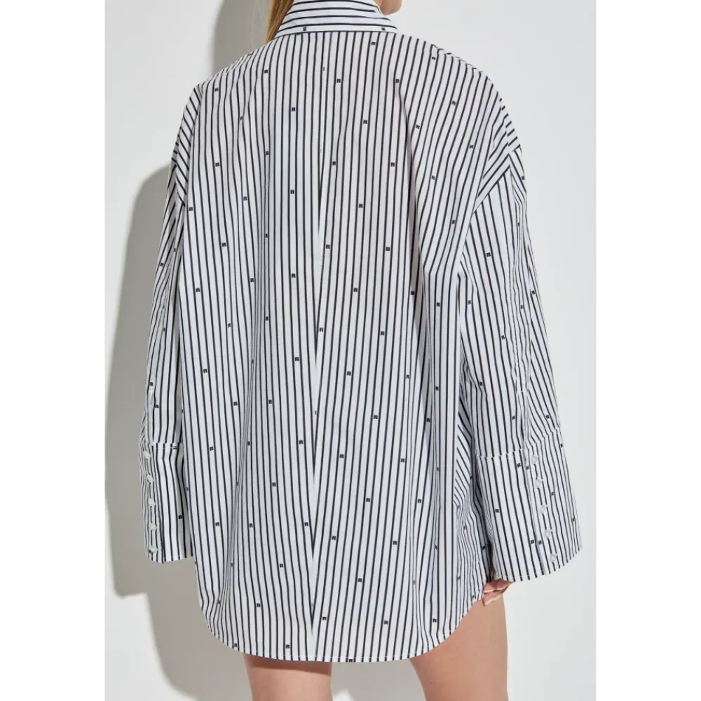 Bluser & Skjorter^ROTATE Birger Christensen Oversize skjorte Hvid