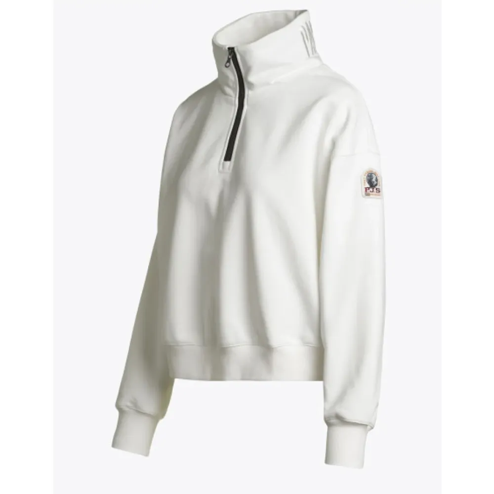 Sweatshirts^Parajumpers Oversized Alida Sweatshirt Hvid