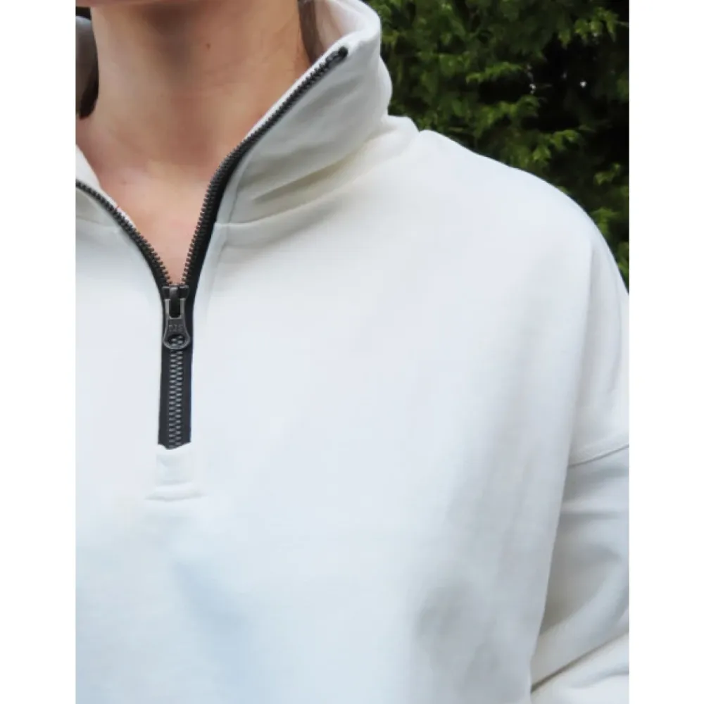 Sweatshirts^Parajumpers Oversized Alida Sweatshirt Hvid
