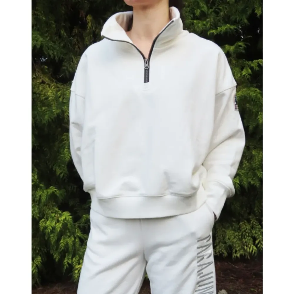 Sweatshirts^Parajumpers Oversized Alida Sweatshirt Hvid
