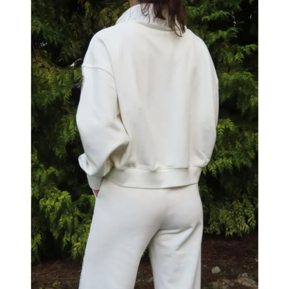 Sweatshirts^Parajumpers Oversized Alida Sweatshirt Hvid