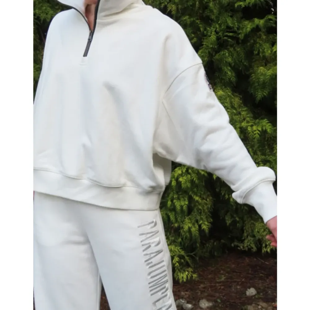 Sweatshirts^Parajumpers Oversized Alida Sweatshirt Hvid