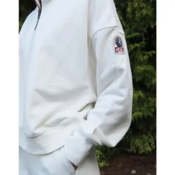Sweatshirts^Parajumpers Oversized Alida Sweatshirt Hvid