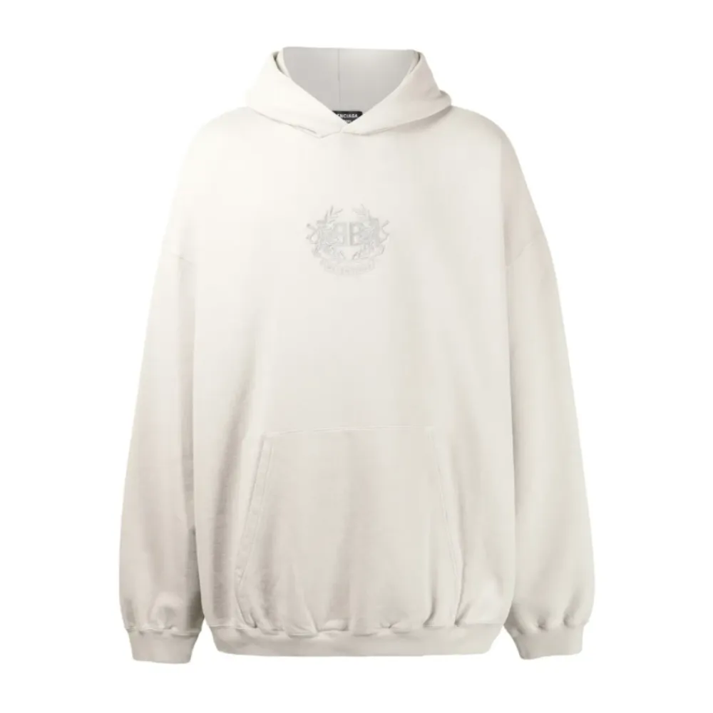 Trøjer^Balenciaga Oversized Hoodie Beige