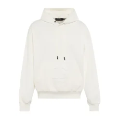Trøjer<Dolce & Gabbana Oversized Hættetrøje Hvid