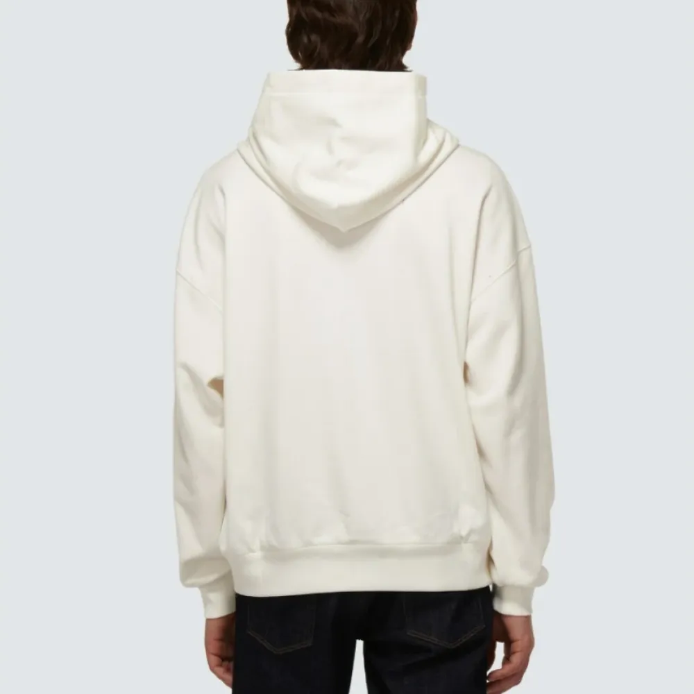 Trøjer<Dolce & Gabbana Oversized Hættetrøje Hvid