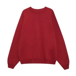 Sweatshirts<Anine Bing Oversized Rundhals Sweatshirt Rød