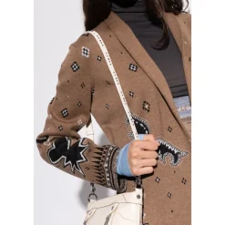 Tilbehør Til Tasker<Zadig & Voltaire Overstudded Skulderrem Beige