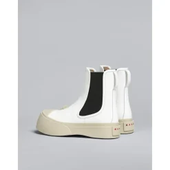 Chelsea Boots^Marni Pablo Beatle Støvler Hvid