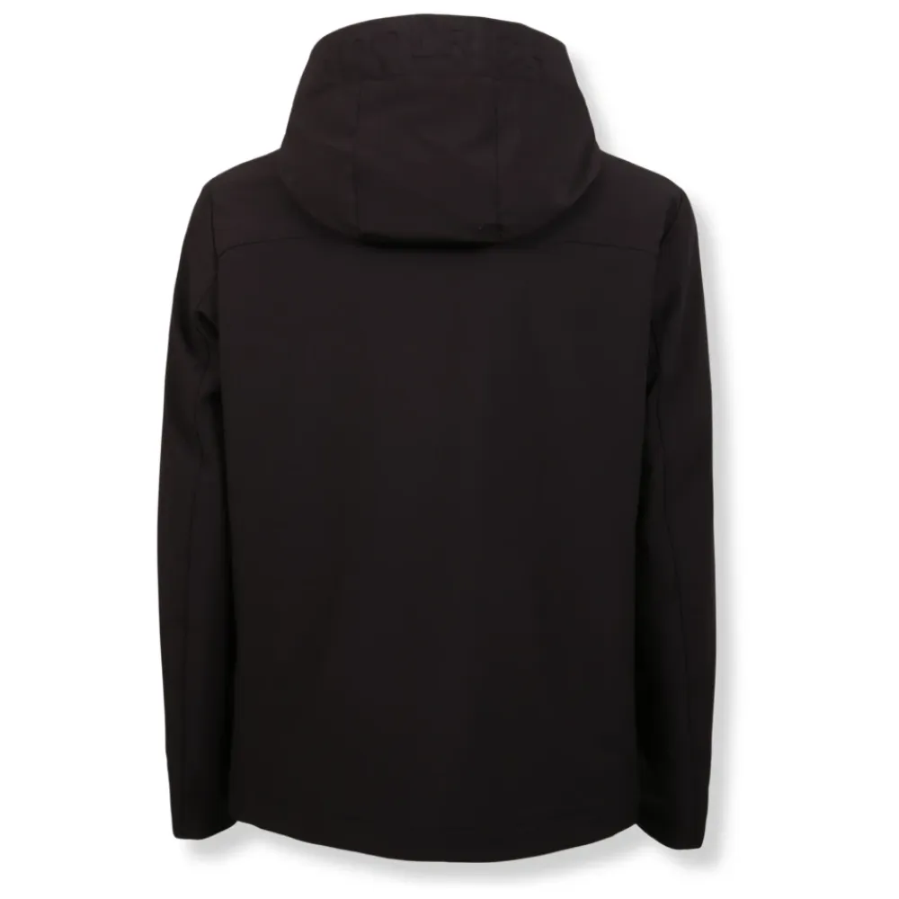 Skaljakker^Woolrich Pacific Soft Shell Jakke Sort