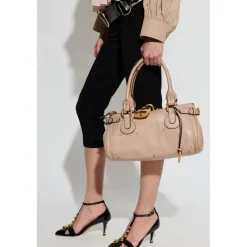 Håndtasker<Chloé Paddington Handbag Beige
