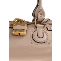 Håndtasker<Chloé Paddington Handbag Beige