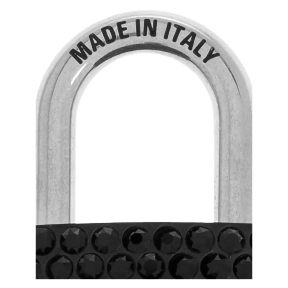 Tilbehør Til Tasker<Balenciaga Padlock-shaped Pendant Sort