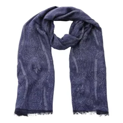 Halstørklæder Og Tørklæder^Etro Paisley Cashmere Tørklæde Blå