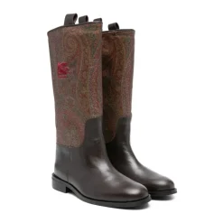 Støvler<Etro Paisley Jacquard Støvler Multifarvet