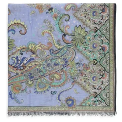 Tørklæder^Etro Paisley Print Multicolor Sjal Multifarvet